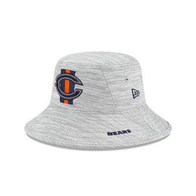 Sapca New Era Chicago Bears NFL Official NFL Training Stretch Bucket Hat - Albastri